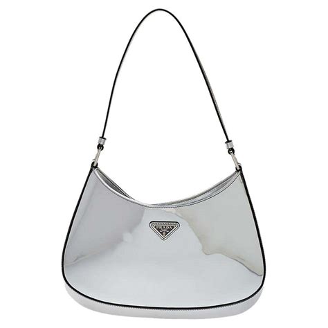 prada cleo bag silver|prada cleo bag sale.